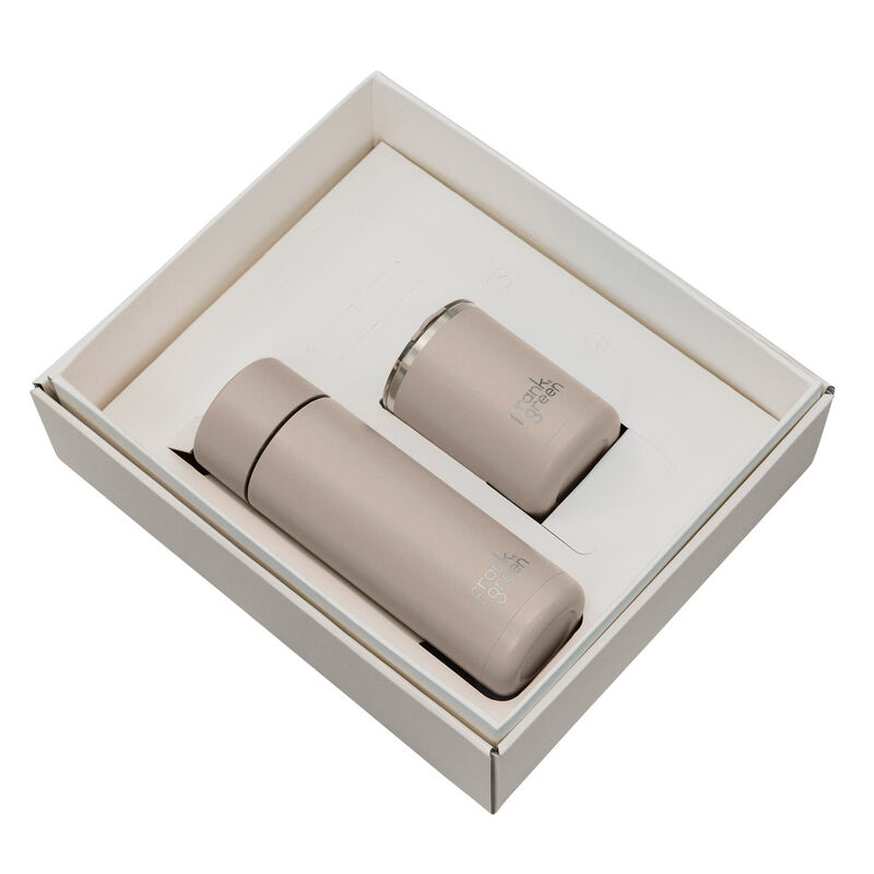 frank green Gift Set 12oz Cup/20oz Bottle With Flip Lid Moon Dust image number 0